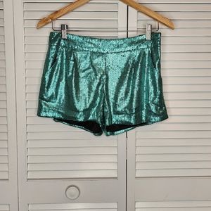 Sequin Mini Shorts